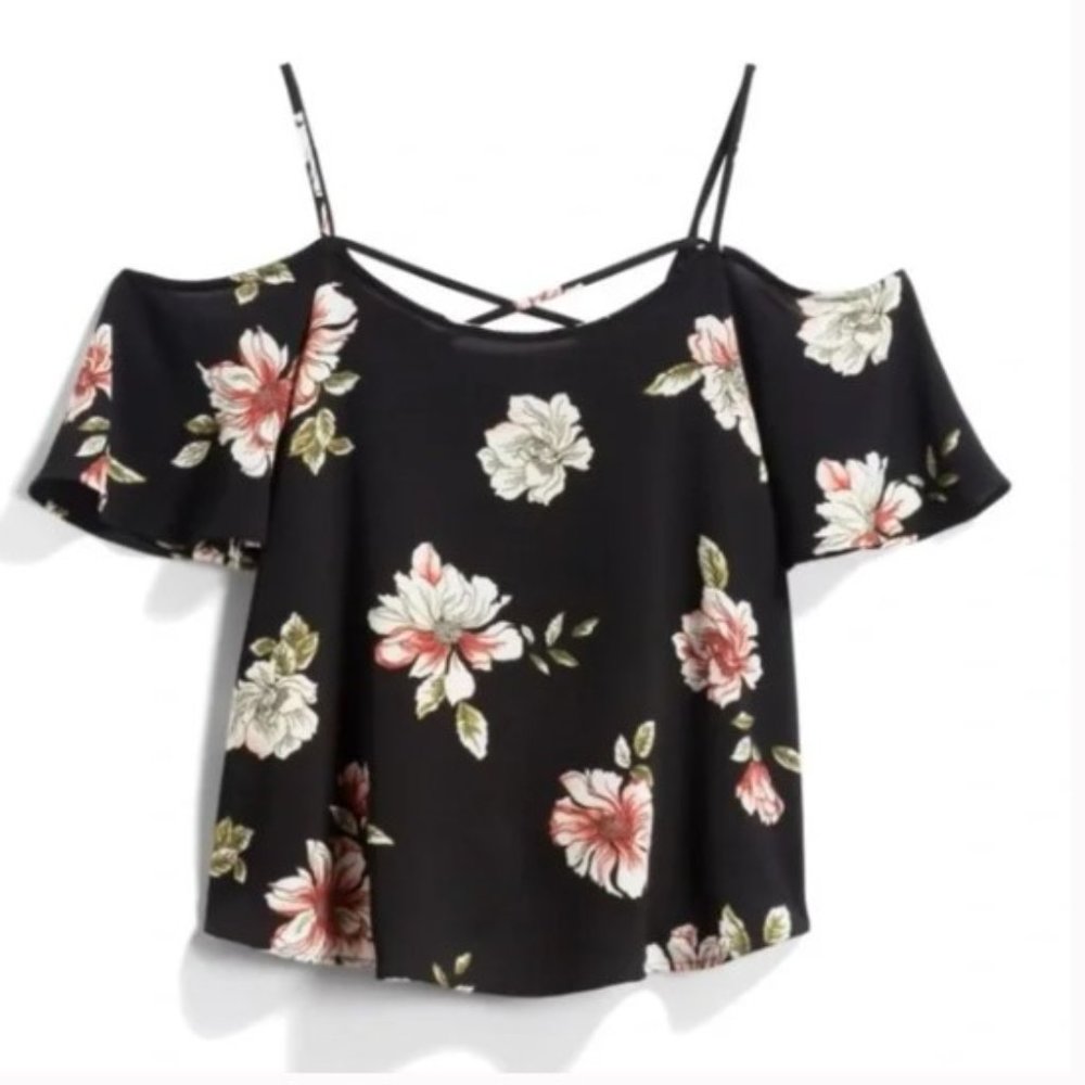 Kayleigh Valette Cold Shoulder Blouse - Size Medium - NWOT